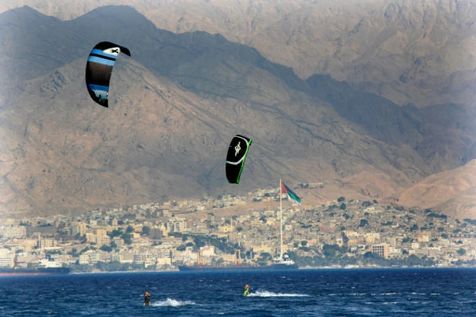 The discovered ruins are believed to be part of the centuries-old Red Sea port of Ayla, near the modern city of Aqaba. (Flash90)