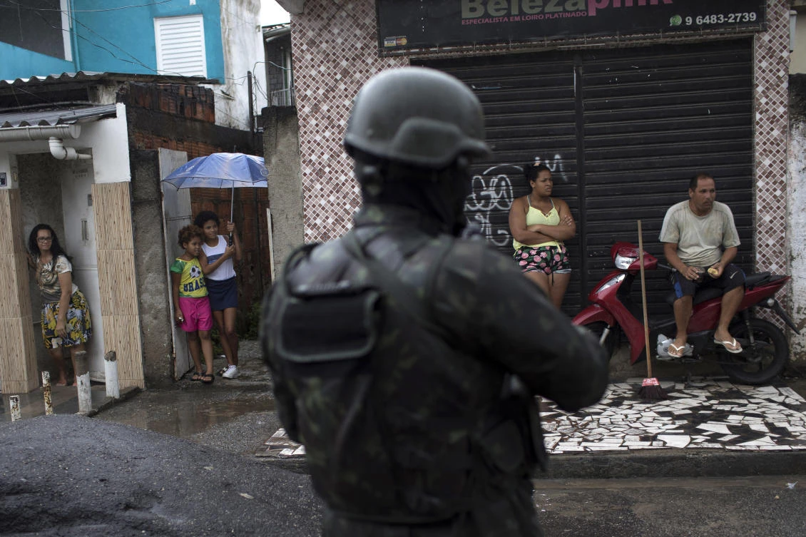Brazilian President Michel Temer issued a decree that put a military commander in charge of Rio’s police. (AP)