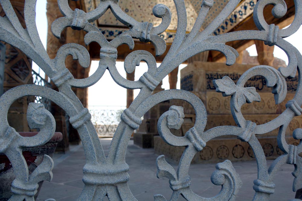 Chaukhandi tombs (Photo Arab News/ M.F. Sabir)