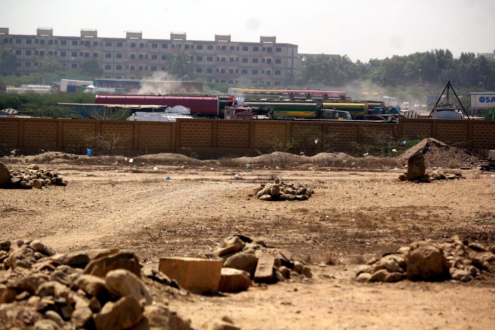 Recently a boundary wall was constructed in 2016 in order to save the heritage (Photo Arab News/ M.F. Sabir)