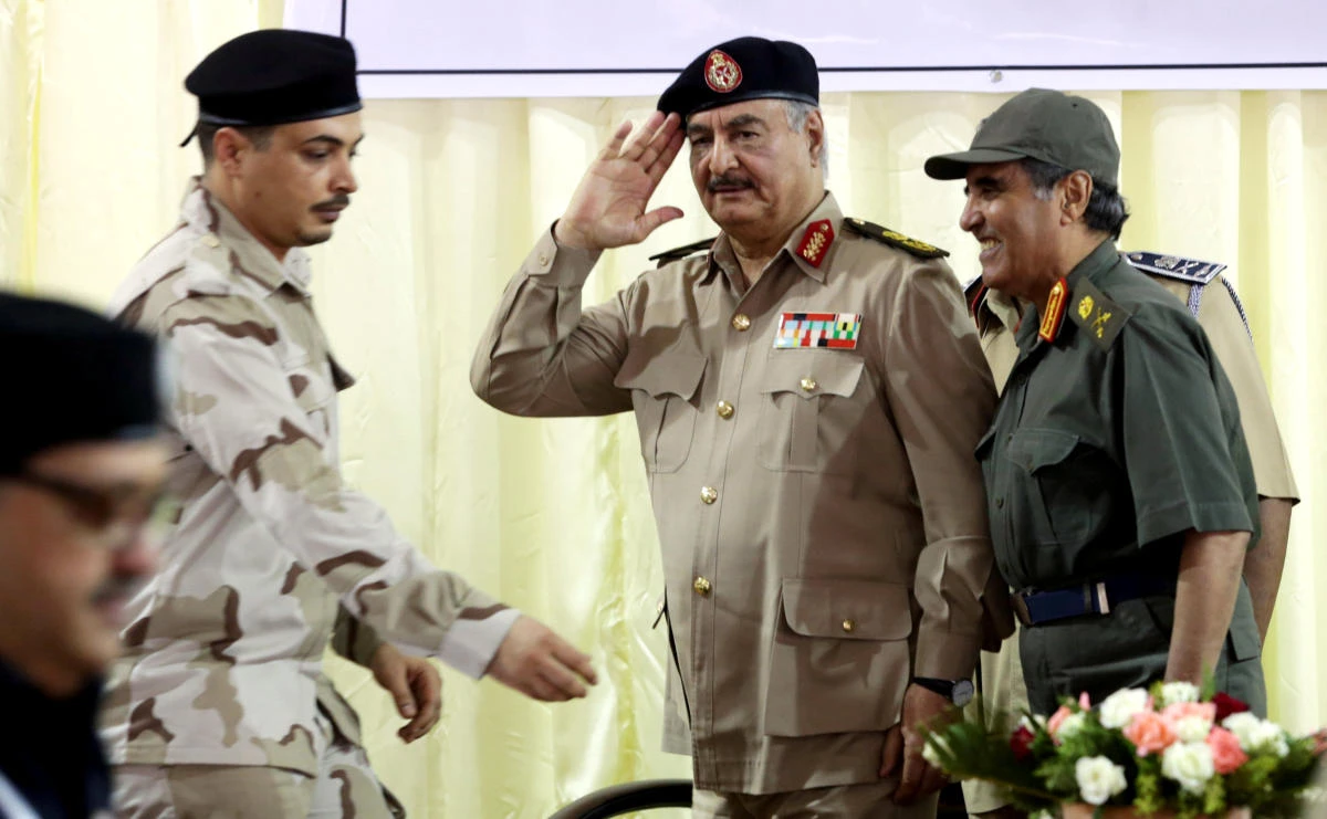 The Sixth Division is largely composed of fighters from the Awlad Suleiman tribe. It is loyal to LNA leader Khalifa Haftar. (Reuters)