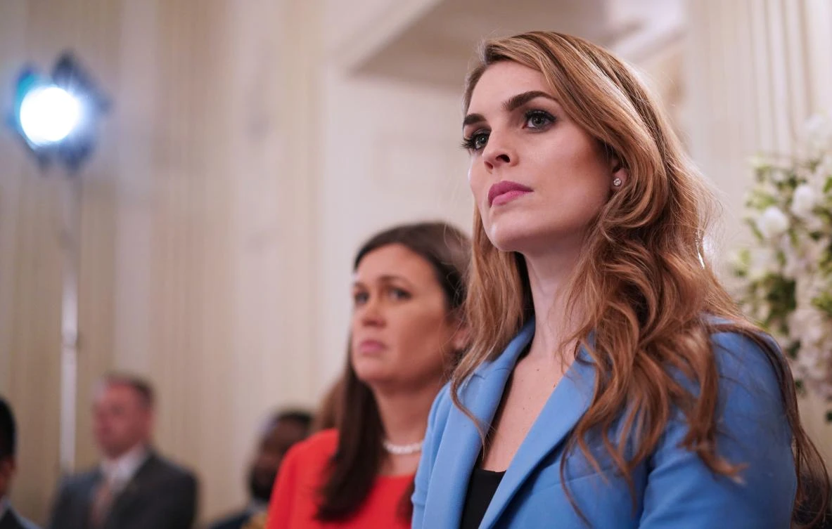 White House communications director Hope Hicks resigning