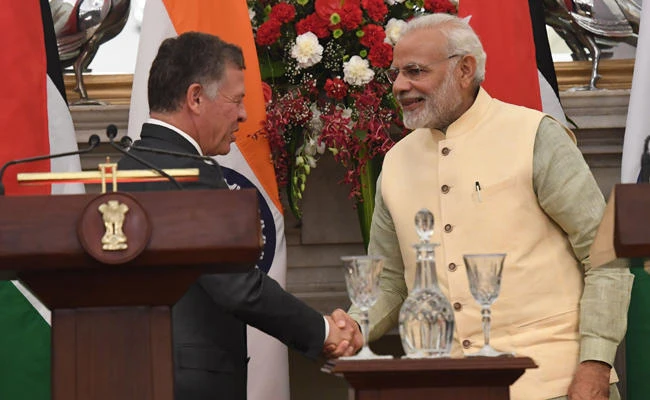 Jordan renews ties with India on defense, health, mining