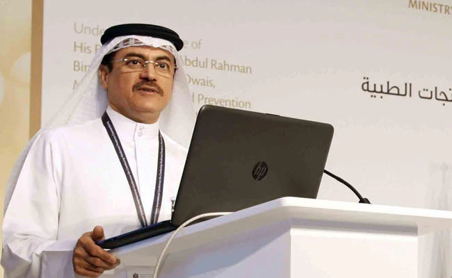Dr. Amin Hussain Al-Amiri, assistant undersecretary for public policy and licensing at the Ministry of Health and Prevention. (Courtesy of UAE Ministry of Health and Prevention website)