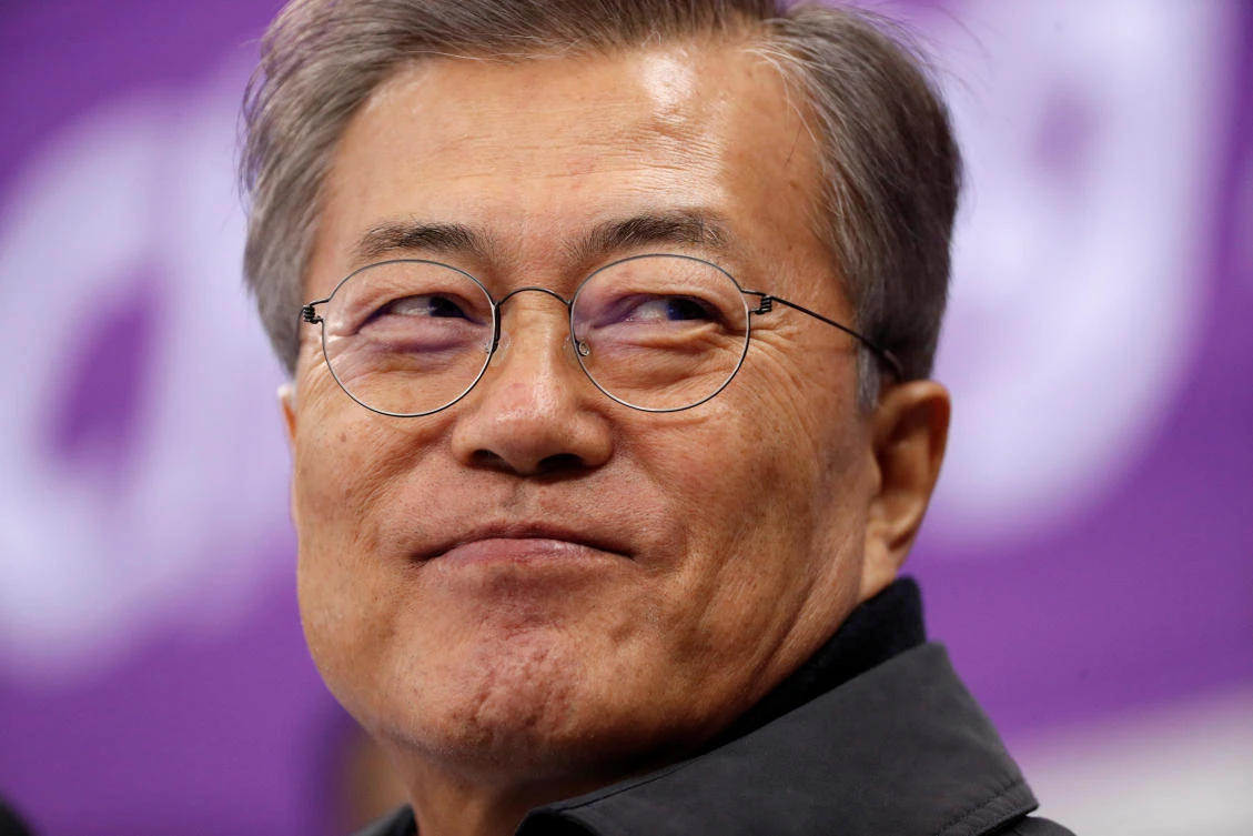 South Korea's President Moon Jae-in is set to send an envoy to the North. (Reuters)