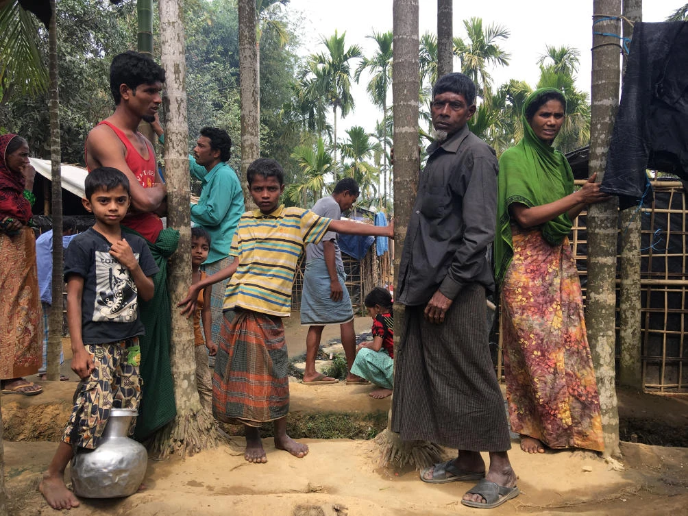 Nearly 700,000 Rohingya fled Myanmar for Bangladesh after insurgent attacks on August 25 sparked a military crackdown. (Reuters)