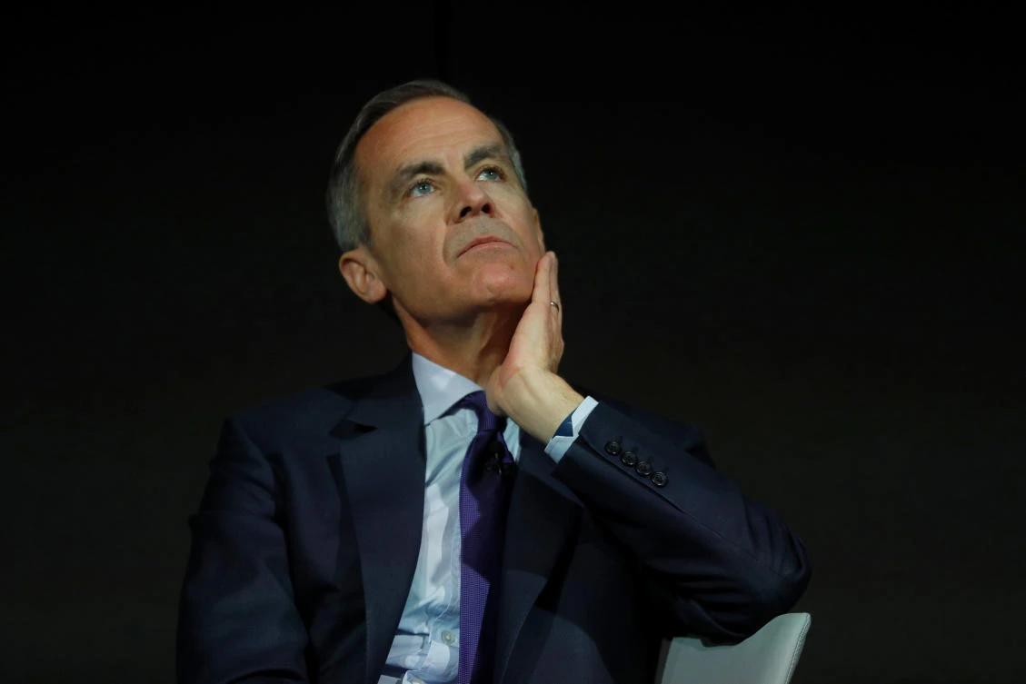 Bank of England Governor Mark Carney said on Friday that ‘cryptocurrencies act as money, at best, only for some people and to a limited extent.’ (Reuters)