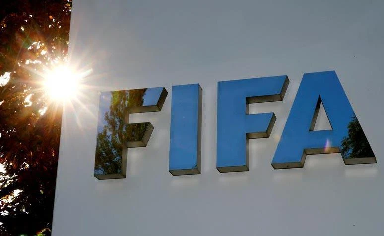 The logo of FIFA is seen in front of its headquarters in Zurich, Switzerland Sept. 26, 2017. (REUTERS)