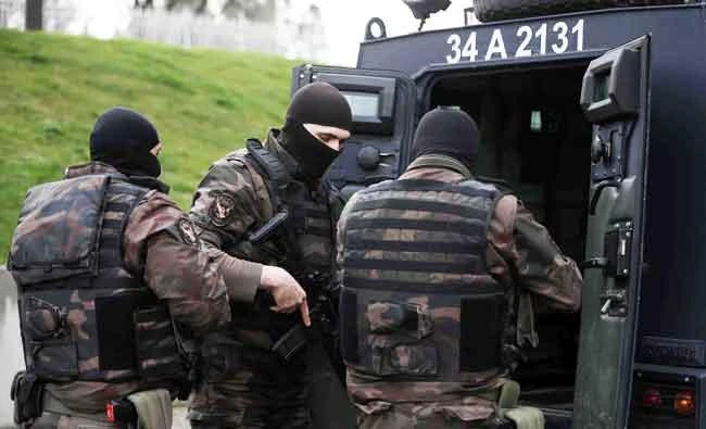 Members of special security forces prepare in Istanbul, Turkey, in this file photo. (AP)