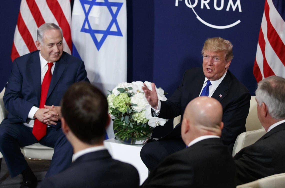 New headaches for Donald Trump’s Middle East hopes as Benjamin Netanyahu visits
