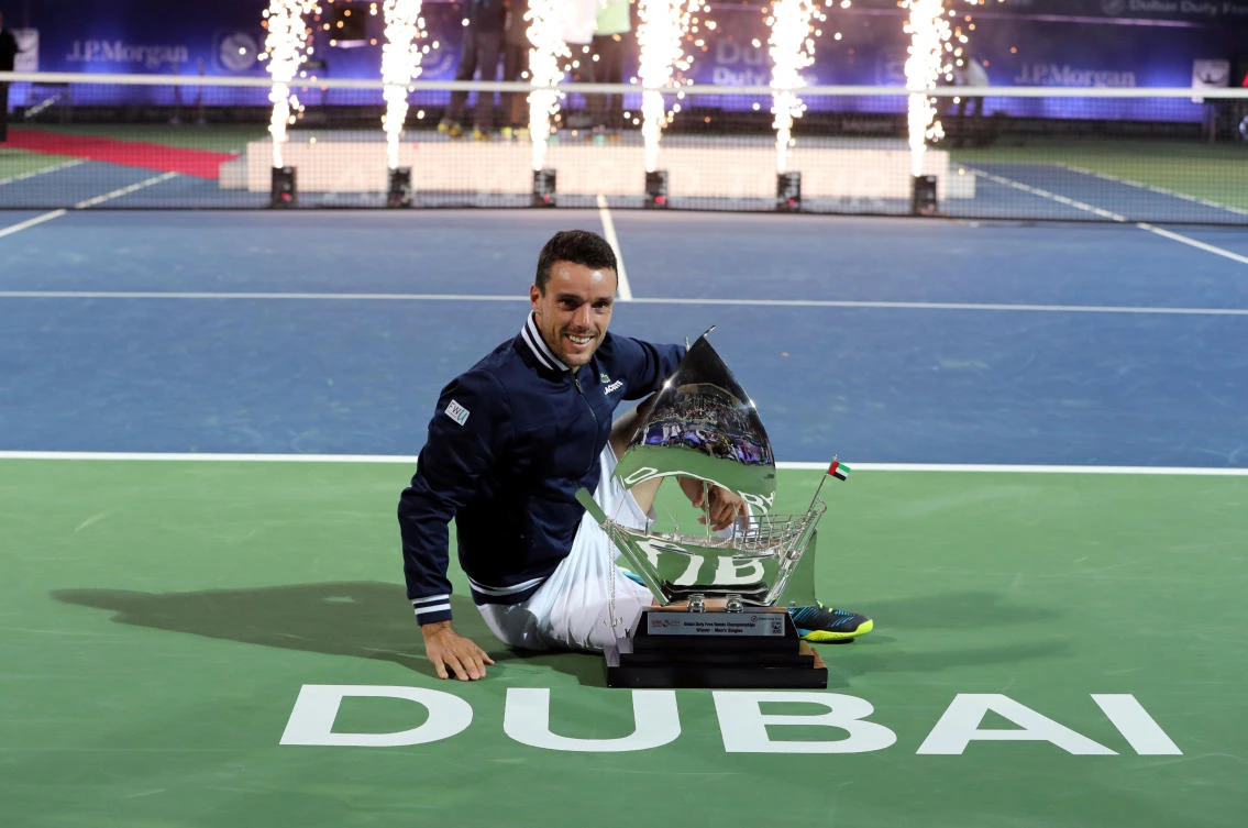 Spaniard Roberto Bautista Agut beats France’s Lucas Pouille in straight sets in Dubai final