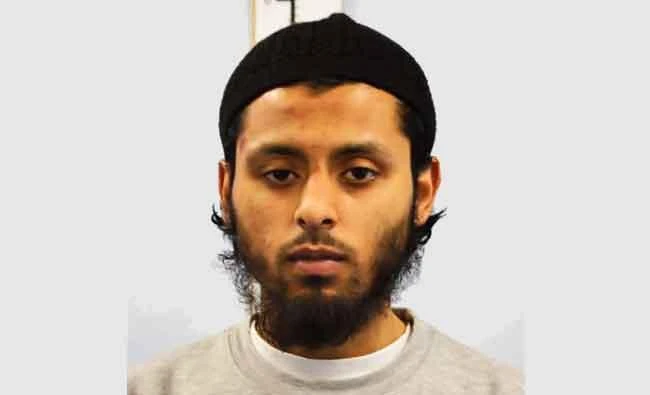 A handout photo released by the Metropolitan Police Service (MPS) on March 2, 2018 shows the custody photograph of school administrator Umar Haque who was found guilty of planning a terror attack in London at the Old Bailey court in London on March 2, 2018. (AFP)