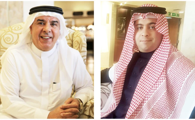 Fahad Ibrahim Al-Sayegh (left), general manager of InterContinental Al-Jubail, and Ali Al-Agnam, director of sales and marketing.