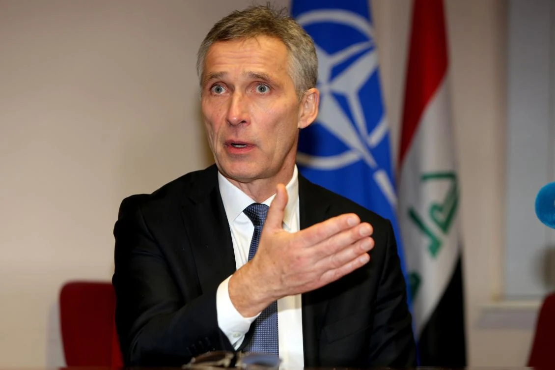 NATO Secretary-General Jens Stoltenberg says NATO will boost training to the Iraqi armed forces. (AFP)