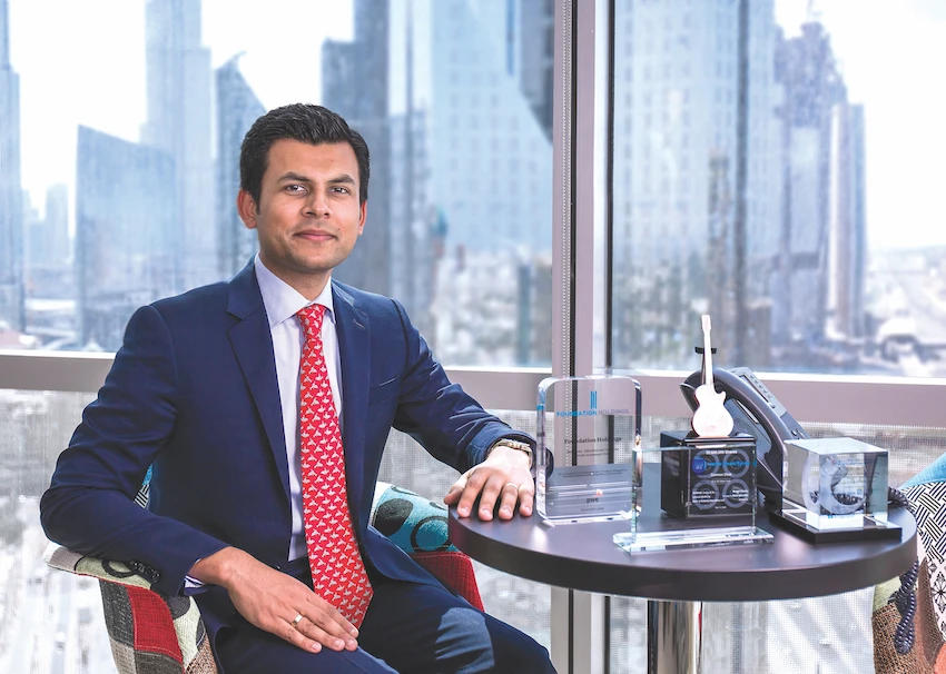 Abhishek Sharma, chief executive of Foundation Holdings.