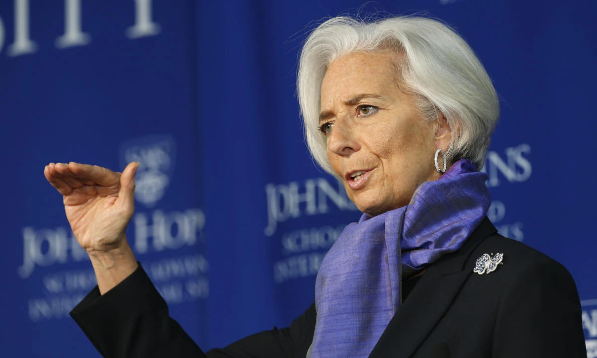 The International Monetary Fund’s Managing Director Christine Lagarde said that in a “so-called trade war, driven by reciprocal increases of import tariffs, nobody wins, one generally finds losers on both sides.” (Reuters)