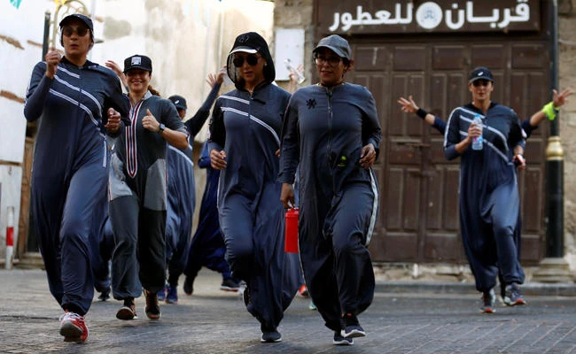 Saudi women celebrate Women’s Day with a jog in Jeddah