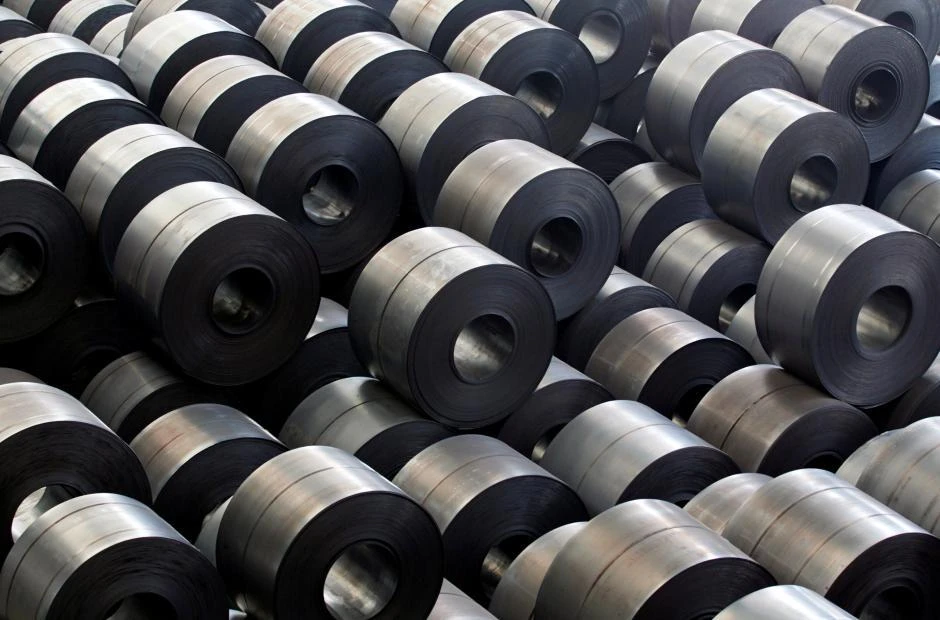The Hyundai Research Institute said in a report Friday that 25 percent tariffs would lead to a 22 percent cut in South Korean steel exports to the US . (Reuters)