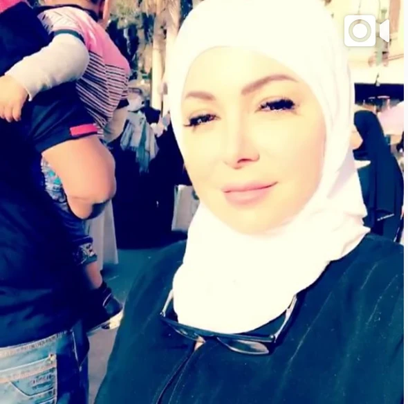 Suzan Najm Aldeen whilst wearing the hijab. (Instagram)