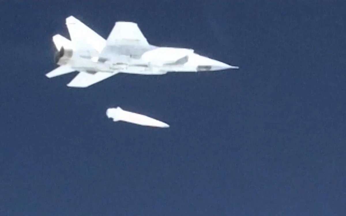 Russian missile flies ten times speed of sound