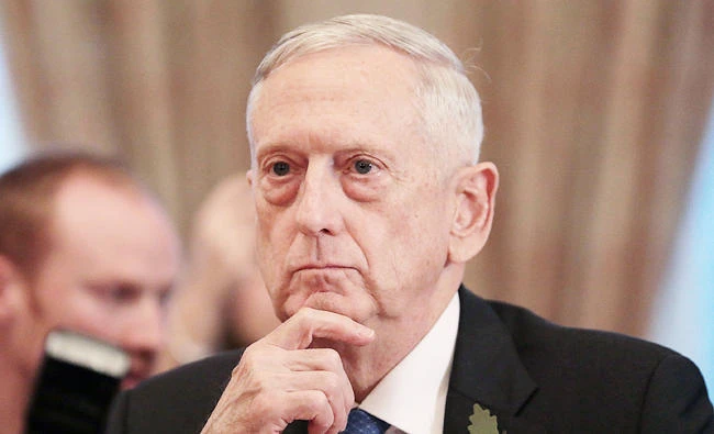 US Defence Secretary James Mattis. (AFP)