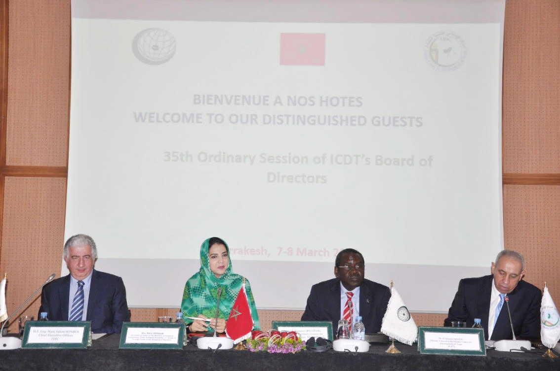 The 35th board meeting of the Islamic Center for Development of Trade (ICDT) was
recently held in Casablanca, Morocco.