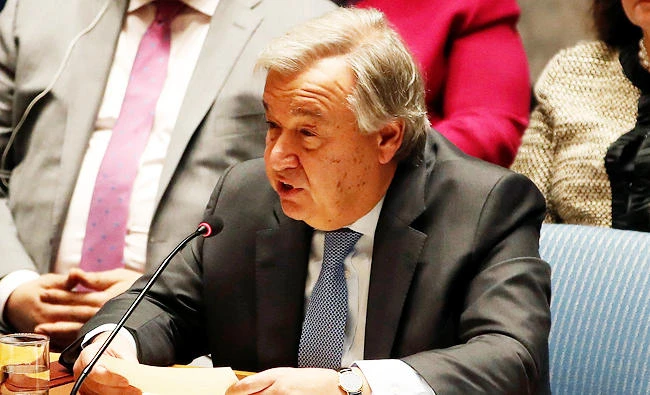 United Nations Secretary-General Antonio Guterres (REUTERS)