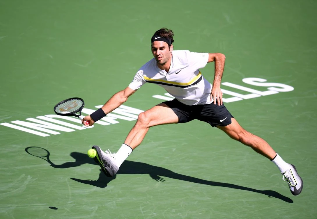 Roger Federer moves on, Sloane Stephens loses again at Indian Wells