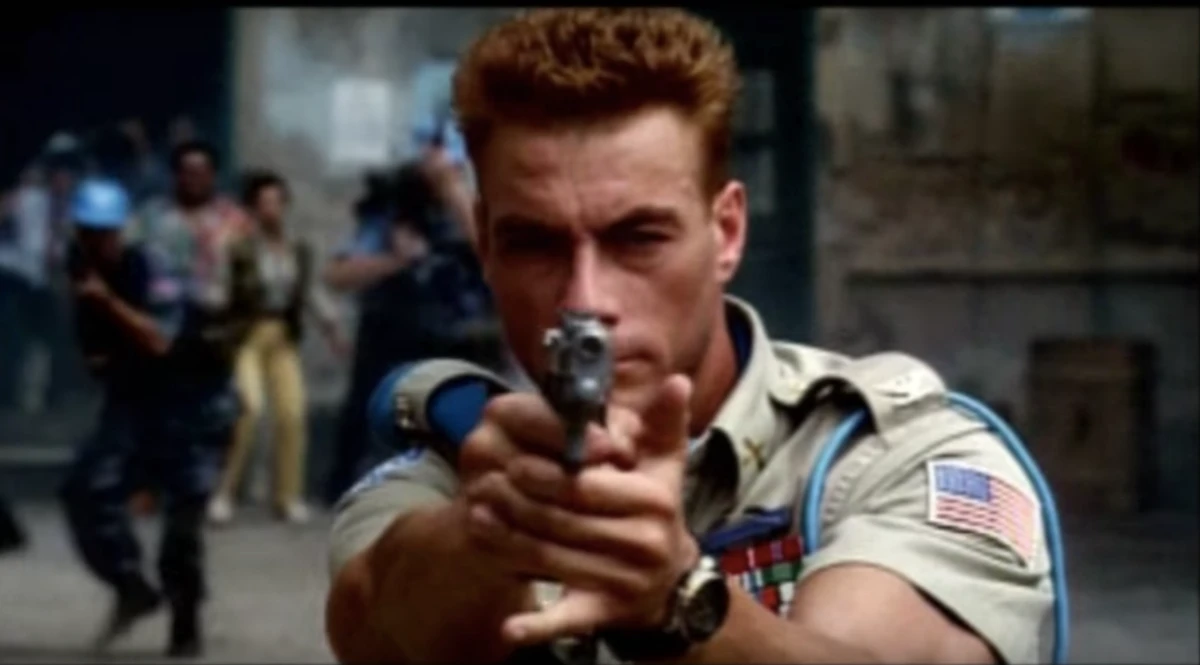 Belgian martial artist and professional pretender Jean-Claude Van Damme. (Screen grab)