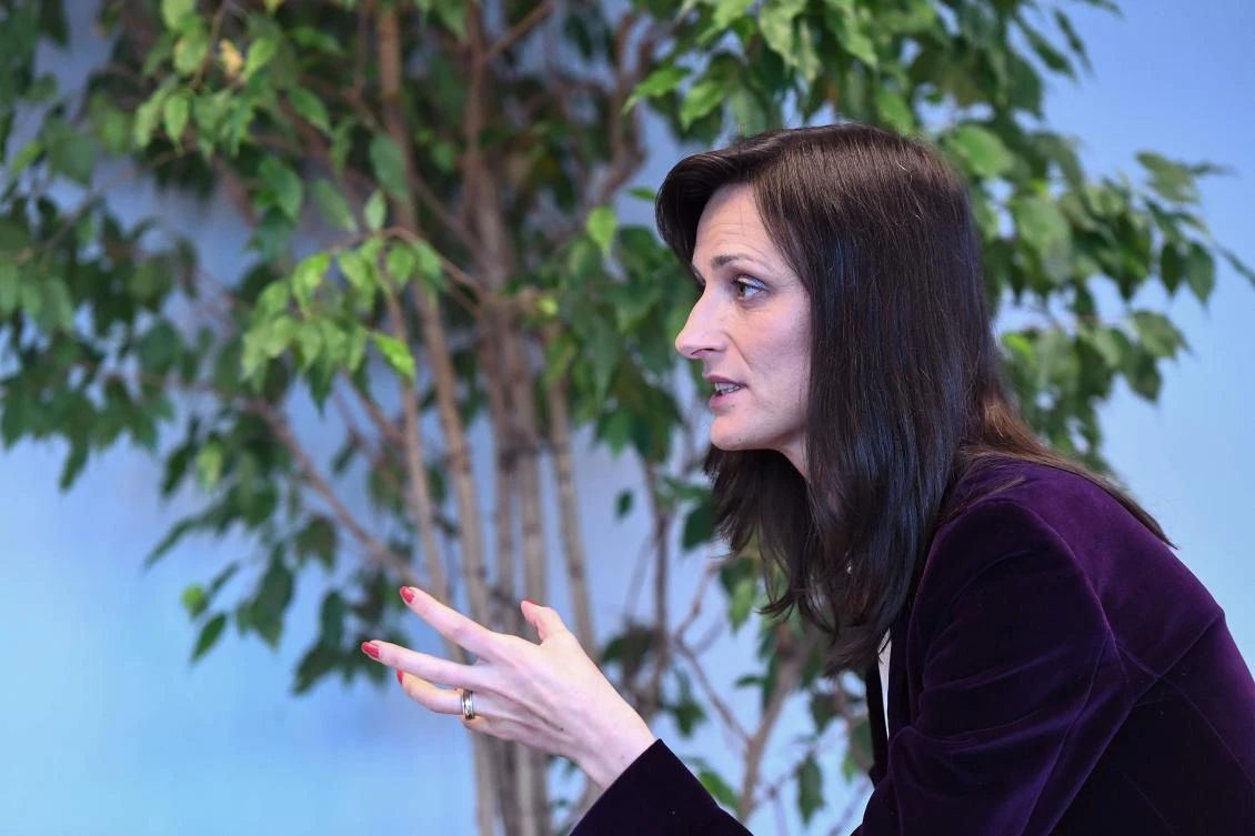 European Commissionner for Digital Economy and Society Mariya Gabriel. (AFP)