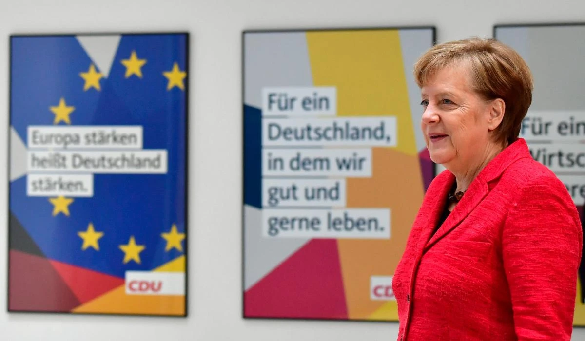 The outcome of the secret ballot suggested 35 lawmakers of her new right-left coalition bloc voted against Angela Merkel. (AFP)