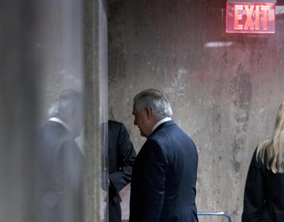 Gulf Arabs relish Tillerson firing; Iran weighs nuclear deal