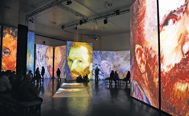 ‘Van Gogh Alive’ is a ‘multimedia exhibition experience’ that offers a fresh take on the Dutch master’s work. (AFP)