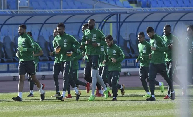 Juan Antonio Pizzi has named Saudi Arabia's provisional training squad that will head to Marbella in Spain. (SPA)