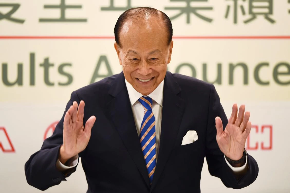 Li Ka-shing’s companies are part of the fabric of Hong Kong life, providing everything from Internet services to supermarket chains. (AFP)