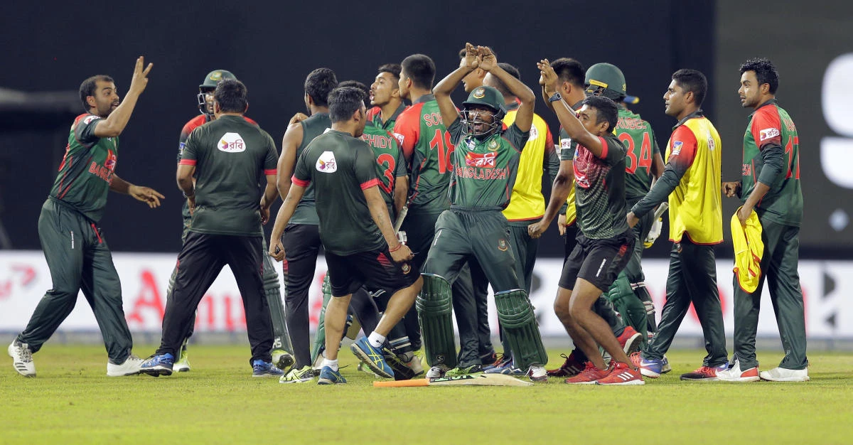 Bangladesh edge out Sri Lanka and reach final after bad-tempered T20 clash