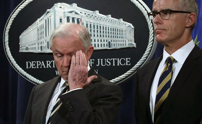 US Attorney General Sessions fires former FBI no. 2 McCabe