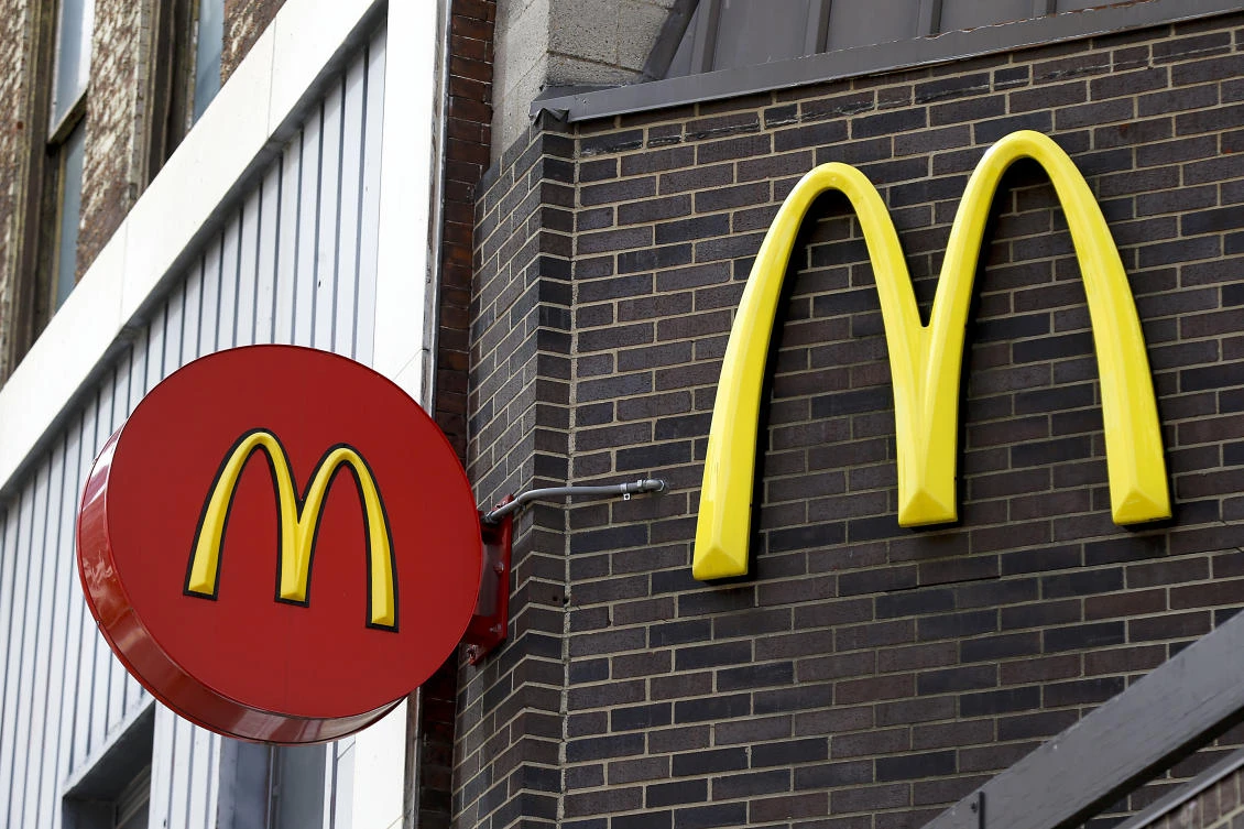 Classical music and no WIFI have made Sheperd's Bush McDonald's a calmer place. (AP)