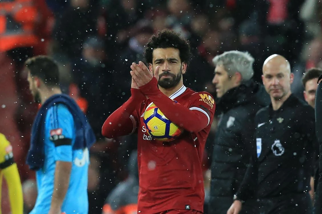 Liverpool's Egyptian midfielder Mohamed Salah has scored 36 goals for Liverpool in all competitions since joining from Roma last year. (AFP)