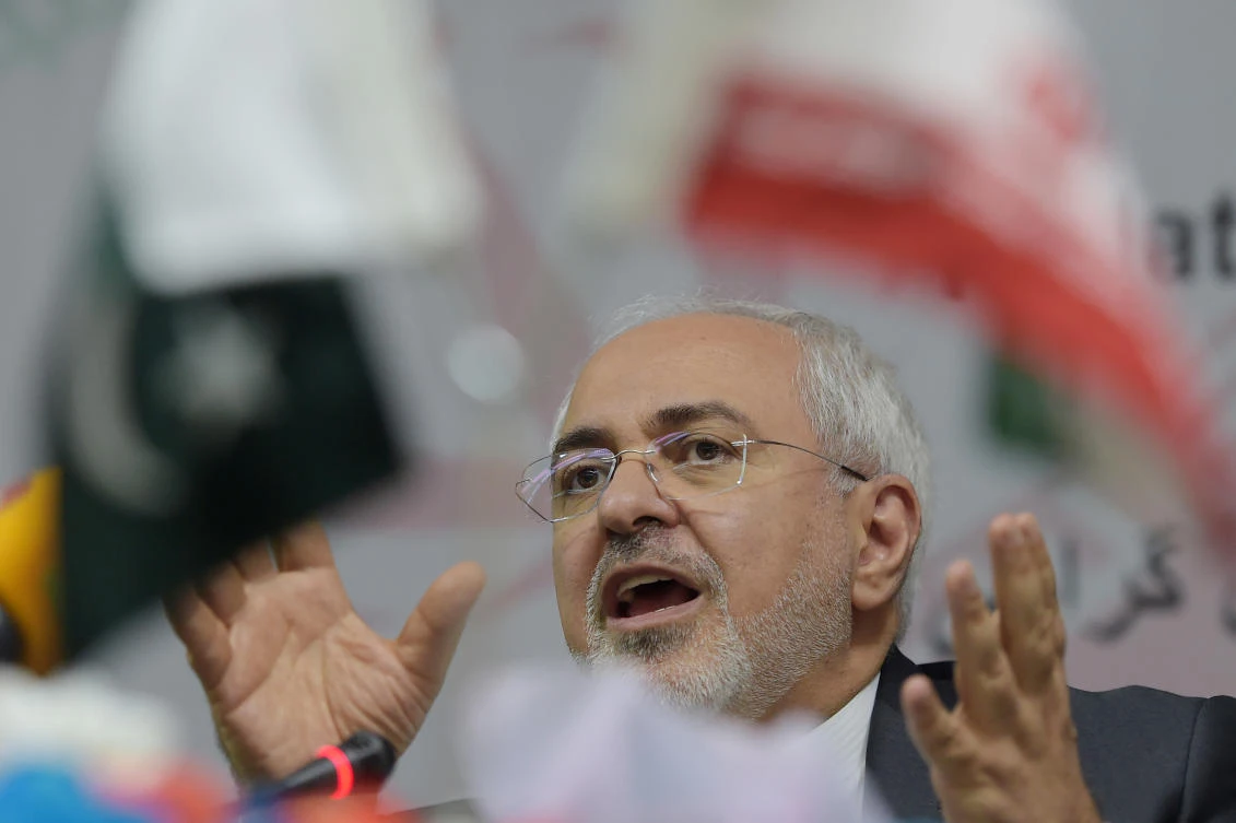 File photo of Iranian Foreign Minister Mohammad Javad Zarif (Aamir Qureshi/AFP)