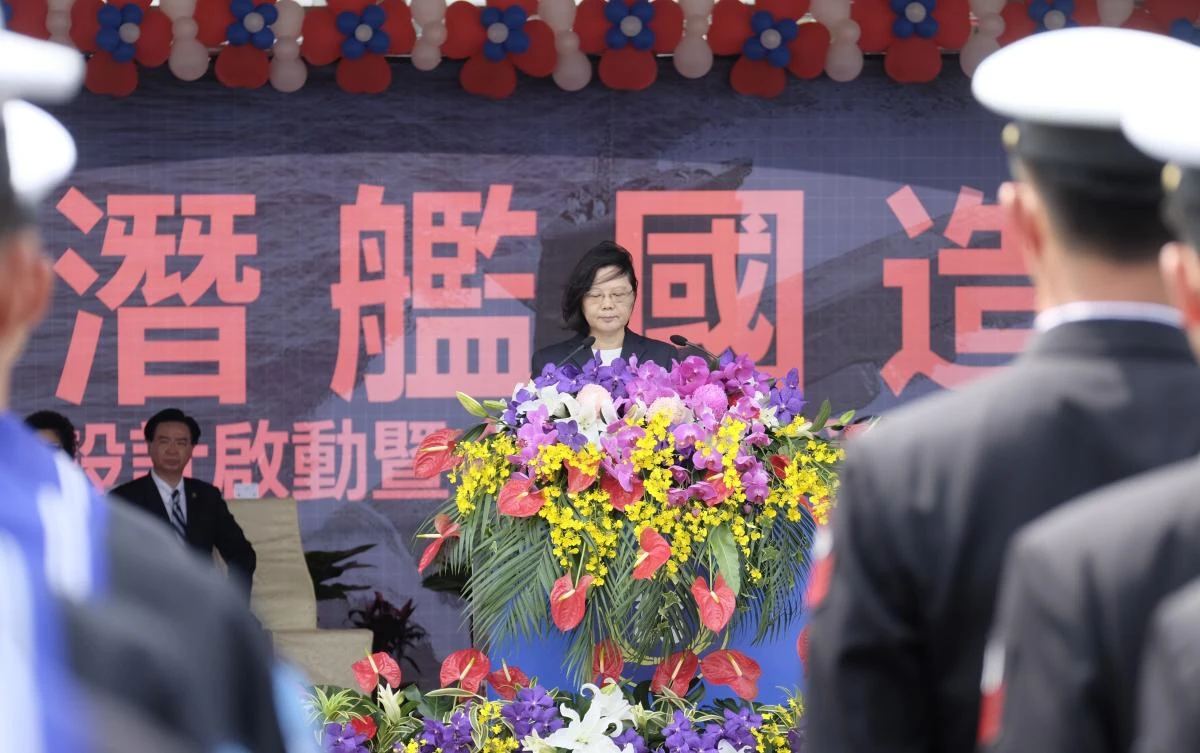 President Xi Jinping’s vision of a resurgent Chinese nation raises a huge red flag for democratic rival Taiwan, with the pressure set to rise now Xi has a lifetime to realize his ambitions (AFP)