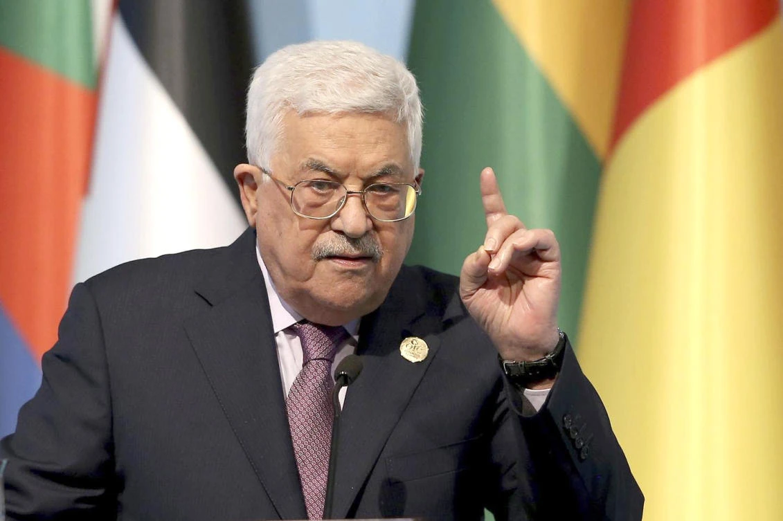 Palestinian President Mahmoud Abbas says he would take legal measures against Hamas after last week’s assassination attempt on Prime Minister Rami Hamdallah. (AP)