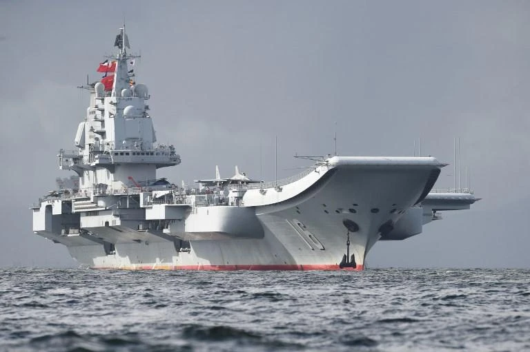China’s aircraft carrier sails by Taiwan as tensions rise