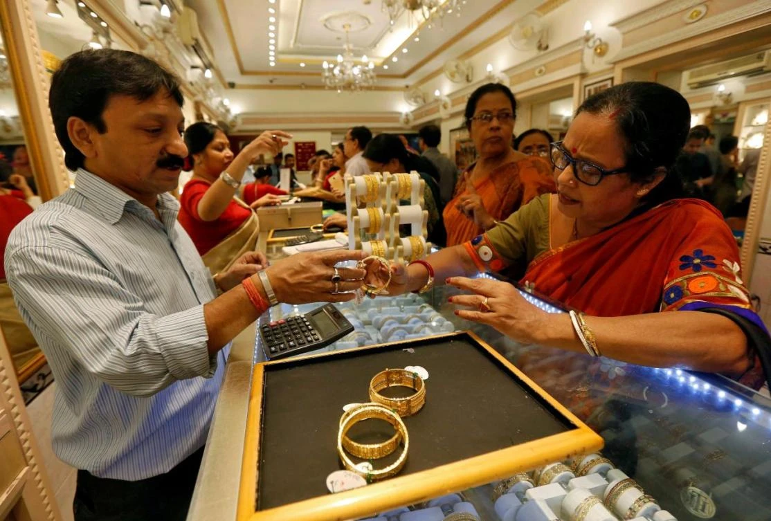 Gold trading in India traditionally peaks around festival and wedding seasons. (Reuters)