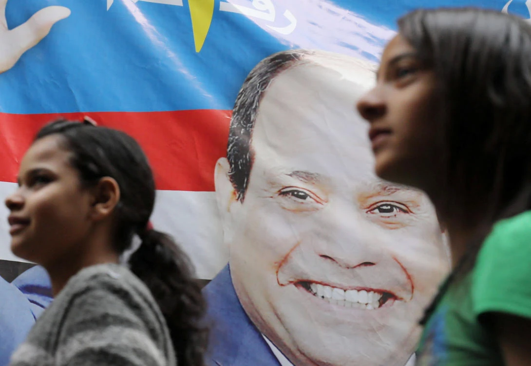 Egypt’s El-Sisi urges big voter turnout, denies sidelining rivals