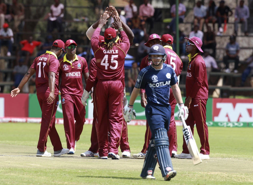West Indies qualify for Cricket World Cup as rain sinks unlucky Scotland