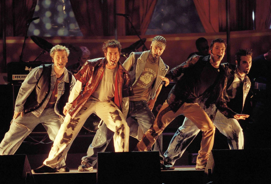 NSync perform at the 9th annual MTV Movie Awards in Culver City, Calif. (AP)