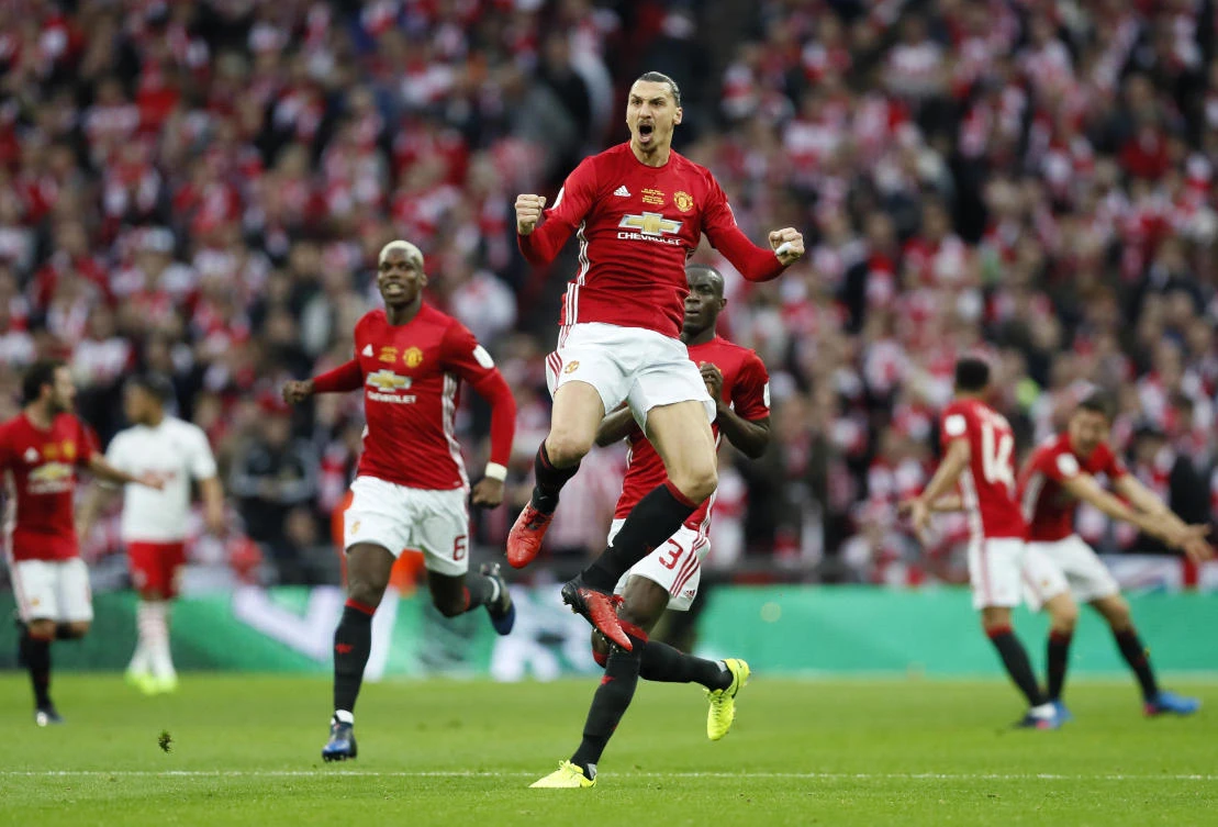 Zlatan Ibrahimovic’s time at Manchester United could come to an end as early as this week. (AP)