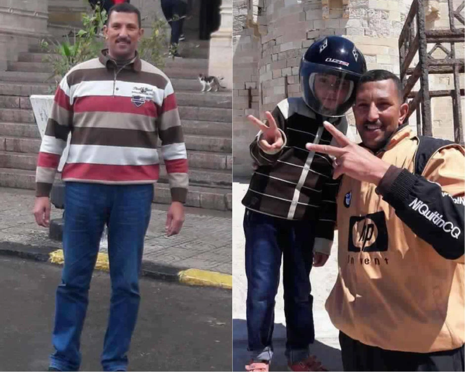Egyptian newspapers revealed photos of policeman Sergeant Ali Galal. (El Youm Newspaper)
