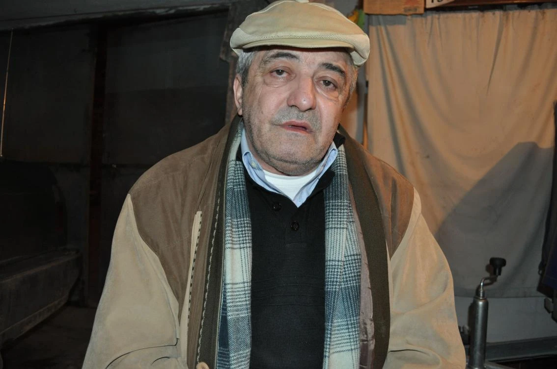 Constantin Reliu, 63 is pictured at his place in the eastern town of Barlad, on March 16, 2018. (AFP)